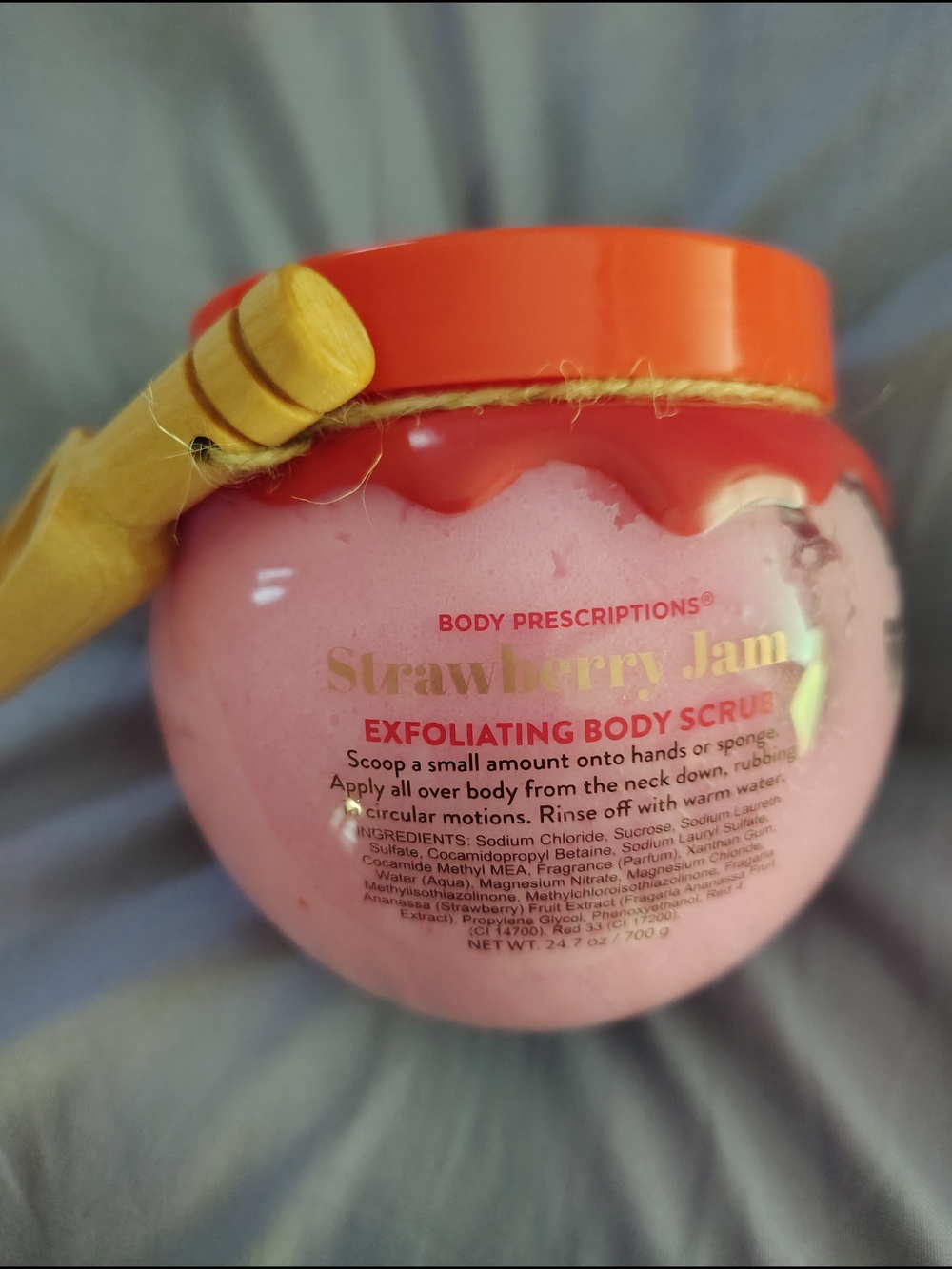 Body Prescriptions Strawberry Jam Exfoliating Body Scrub — Pink - Picture 2 of 3